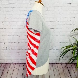 MARCI American Flag high low top